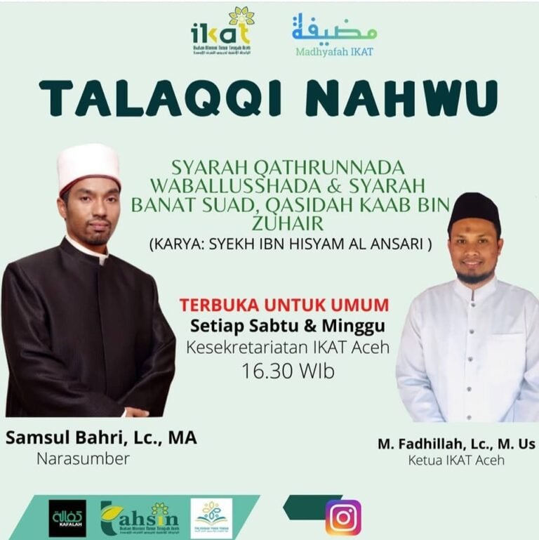 Madhyafah IKAT Mulai Kembali Talaqqi Syarah Qathrunnada